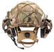 Шолом балістичний каска FAST Helmet NIJ IIIA Койот+Тактичні навушники М32+кавер мультикам+ліхтарик Розмір М FK12600M32 фото 3